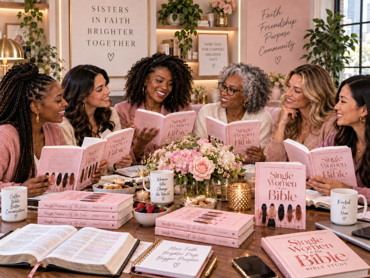 BOOK LAUNCH TEAM INCLUDES BOOK + BIBLE STUDY + ONLINE STUDY + LIVE Q & A CHAT